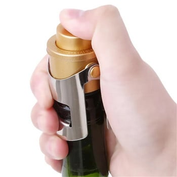 Кухненска запечатваща капачка за бутилка за вино Бутилка за бира Коркова тапа Запушалка от неръждаема стомана Шампанско Запушалка за бутилка вино Бар инструменти