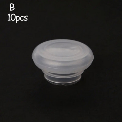 10 tk punase veini pudeli korgi korgi paksus keskkonnasõbralik plastikust veinikork ühekordselt kasutatav paksendav tüüpi pudeli tihend