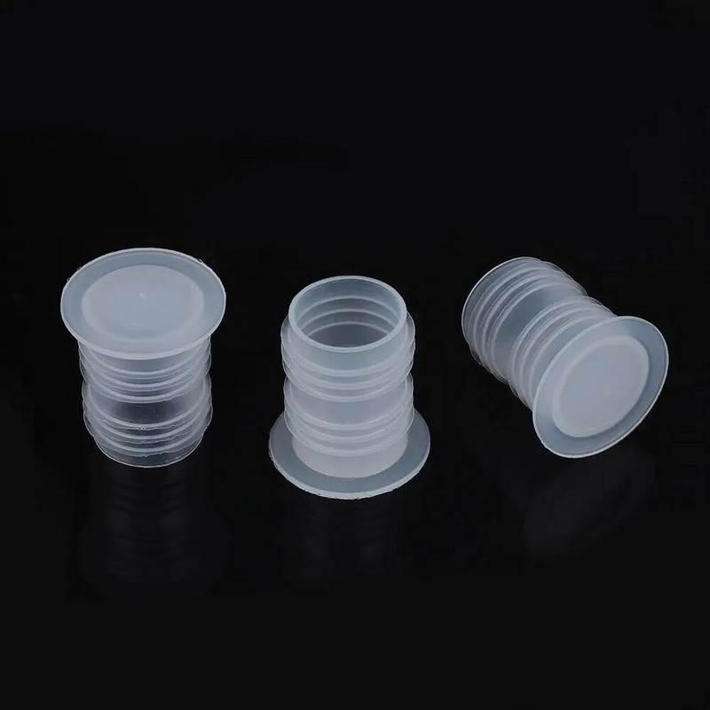 10 tk punase veini pudeli korgi korgi paksus keskkonnasõbralik plastikust veinikork ühekordselt kasutatav paksendav tüüpi pudeli tihend