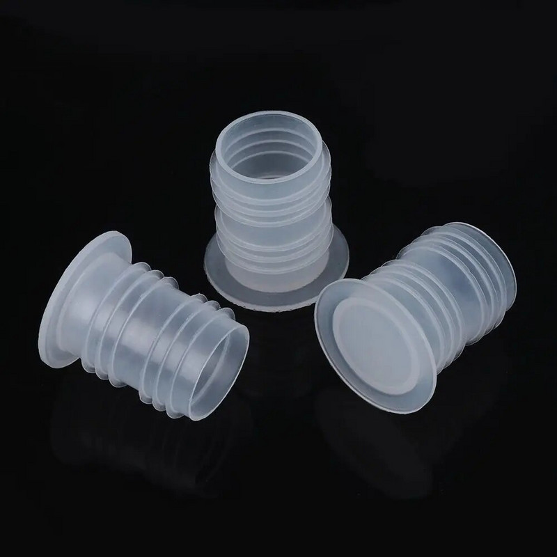 10 tk punase veini pudeli korgi korgi paksus keskkonnasõbralik plastikust veinikork ühekordselt kasutatav paksendav tüüpi pudeli tihend