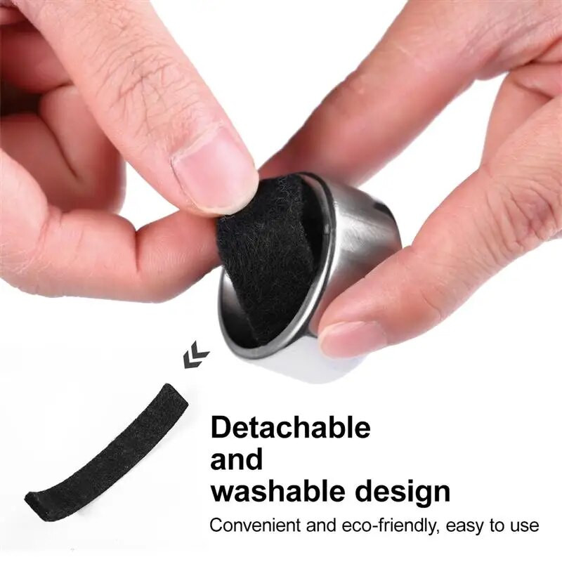 BESTONZON 4 vnt Raudonojo vyno lašėjimo stabdymo žiedas nerūdijančio plieno vyno butelio apykaklės žiedas, nepralaidus nuo perpildymo žiedo juostos įrankiai Vyno priedai