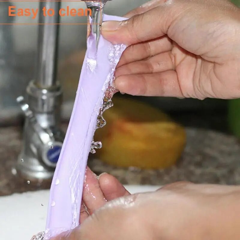 6kom/set Silikonske slamke otvorene jednim klikom za višekratnu upotrebu Odvojiva slamka za piće za hranu, odvojiva slamka za kuhinju za putovanja