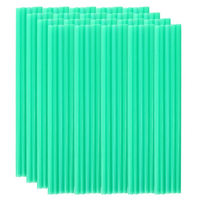 100 vnt. plastikiniai vienkartiniai šiaudeliai Spalvingi pieno arbatos šiaudeliai Gimtadienio šventės reikmenys Virtuvės reikmenys