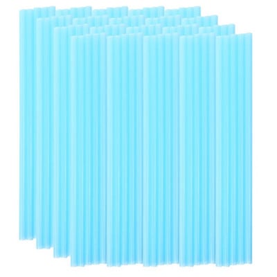 100 vnt. plastikiniai vienkartiniai šiaudeliai Spalvingi pieno arbatos šiaudeliai Gimtadienio šventės reikmenys Virtuvės reikmenys