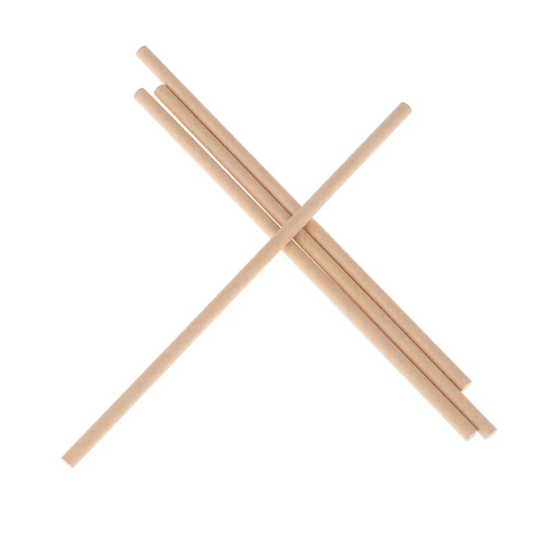 Eco Friendly Vintage χάρτινα καλαμάκια Kraft Γάμος Γιορτή Συμμαθητή Γενέθλια Διακόσμηση Εκδήλωση Get Together Προμήθειες