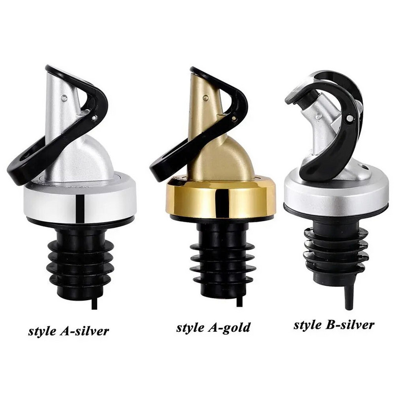 1 vnt automatinis apverčiamas aliejaus butelio kamštis alyvuogių aliejaus purkštuvas Nelaidus maisto kokybės guminis purkštukas skysčio dozatorius vyno piltuvo virtuvė