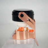 Sandarinimo juostos kamštis vyno butelio kamštienos putojančio vyno šampano dangtelis 304 nerūdijančio plieno strypo šampano kamštienos nešiojama sandarinimo mašina