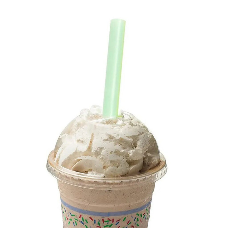 100 tk värvilised ühekordselt kasutatavad lamedasuulised paksud kõrred 10 x 210 MM sirge toruga joogikõrred Pulmakaunistuse joogikõrred 2022