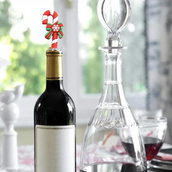 Χριστουγεννιάτικο πώμα κρασιού Πώμα φρέσκου κρασιού Αξεσουάρ Μπαρ Πώμα για μπουκάλι μπύρας ουίσκι κρασί Wine Corker Sealer