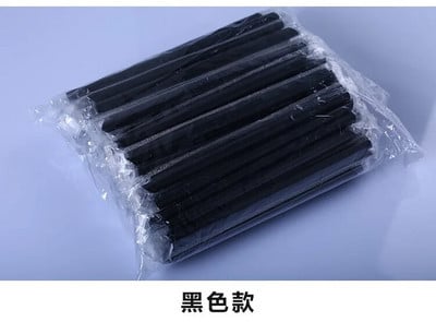 100db/csomag 12mm nagy méretű eldobható szalma műanyag ivószalma buborék tea kellékek