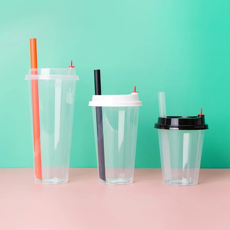 100db/csomag 12mm nagy méretű eldobható szalma műanyag ivószalma buborék tea kellékek