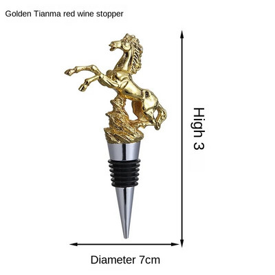 1 vnt Baro vyno piltuvas Cinko lydinys Elnias Briedis Arklio vyno kamštis Gėrimai Baras Gėrimų įrankiai Naktinio klubo baro priedai Virtuvės įrankiai