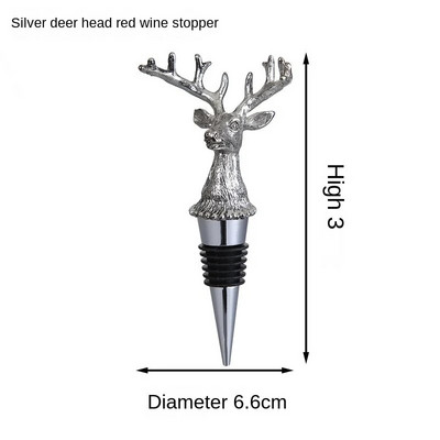 1 vnt Baro vyno piltuvas Cinko lydinys Elnias Briedis Arklio vyno kamštis Gėrimai Baras Gėrimų įrankiai Naktinio klubo baro priedai Virtuvės įrankiai
