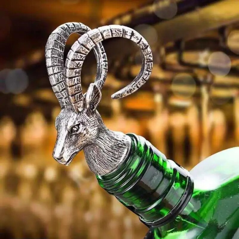 1 vnt Baro vyno piltuvas Cinko lydinys Elnias Briedis Arklio vyno kamštis Gėrimai Baras Gėrimų įrankiai Naktinio klubo baro priedai Virtuvės įrankiai