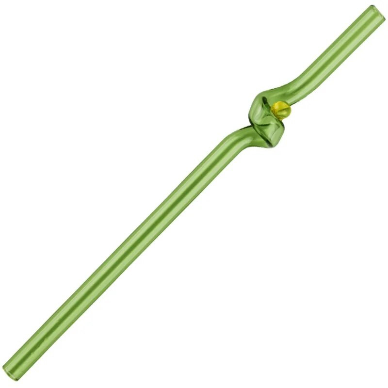 1 τεμ. Σχεδιασμός μπάρα ανάμειξης καφέ από γυαλί άχυρο, επαναχρησιμοποιήσιμο άχυρο με μακρύ στέλεχος, ποτό με άχυρο, ποτό με πόσιμο νερό