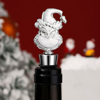 Запушалка за червено вино във формата на Дядо Коледа