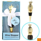 Dekoratiivne ananassipudelikork Veinivärskekork Sünnipäevapeokingitused Pulmateened külalistele Aastapäeva pudeli kujundus