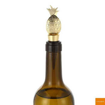Pineapple Διακοσμητικό πώμα μπουκαλιού Wine Fresher Stopper Δώρα για πάρτι γενεθλίων Μπομπονιέρες γάμου για τους καλεσμένους Επετειακό ντεκόρ για μπουκάλια