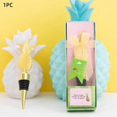 Vyno butelio kamštis Puikus cinko lydinio laikymo vyno kamštis su dovanų dėžute, daugkartinis ir gražus auksinis papuošimas dovanoms