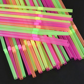 100/200 tk Paindlikud värvilised plastikust joogikõrred baaripidu Hawaii troopiline suvine rannapulma sünnipäevapeo tarvikud