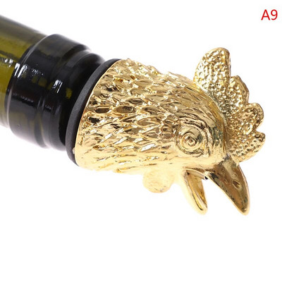 1Pc κράμα ψευδαργύρου Animals Head Wine Pourer Πώματα για μπουκάλια κρασιού Wine Aerators Gift Home Wine Stopper