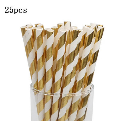 25vnt Geriamasis popierius Šiaudeliai flamingo Šiaudeliai Helovino Kalėdų Dovana Kūdikių Dušo dekoravimui Vakarėlio reikmenys