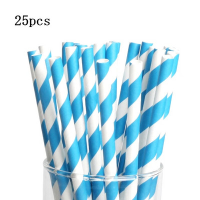 25vnt Geriamasis popierius Šiaudeliai flamingo Šiaudeliai Helovino Kalėdų Dovana Kūdikių Dušo dekoravimui Vakarėlio reikmenys