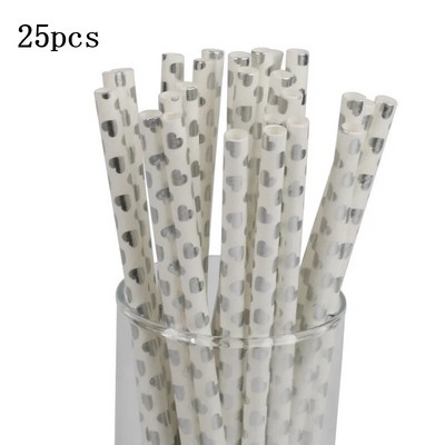 25vnt Geriamasis popierius Šiaudeliai flamingo Šiaudeliai Helovino Kalėdų Dovana Kūdikių Dušo dekoravimui Vakarėlio reikmenys