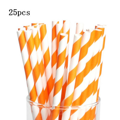 25vnt Geriamasis popierius Šiaudeliai flamingo Šiaudeliai Helovino Kalėdų Dovana Kūdikių Dušo dekoravimui Vakarėlio reikmenys