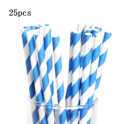 25vnt Geriamasis popierius Šiaudeliai flamingo Šiaudeliai Helovino Kalėdų Dovana Kūdikių Dušo dekoravimui Vakarėlio reikmenys