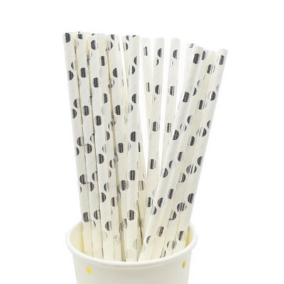 Rožinio aukso popieriniai šiaudeliai gimtadienio vakarėliui, kompostuojami biologiškai skaidūs geriamojo popieriaus šiaudeliai, ekologiški, perdirbami kokteiliams