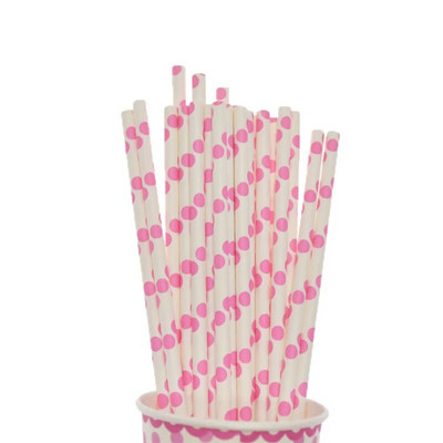 Rožinio aukso popieriniai šiaudeliai gimtadienio vakarėliui, kompostuojami biologiškai skaidūs geriamojo popieriaus šiaudeliai, ekologiški, perdirbami kokteiliams