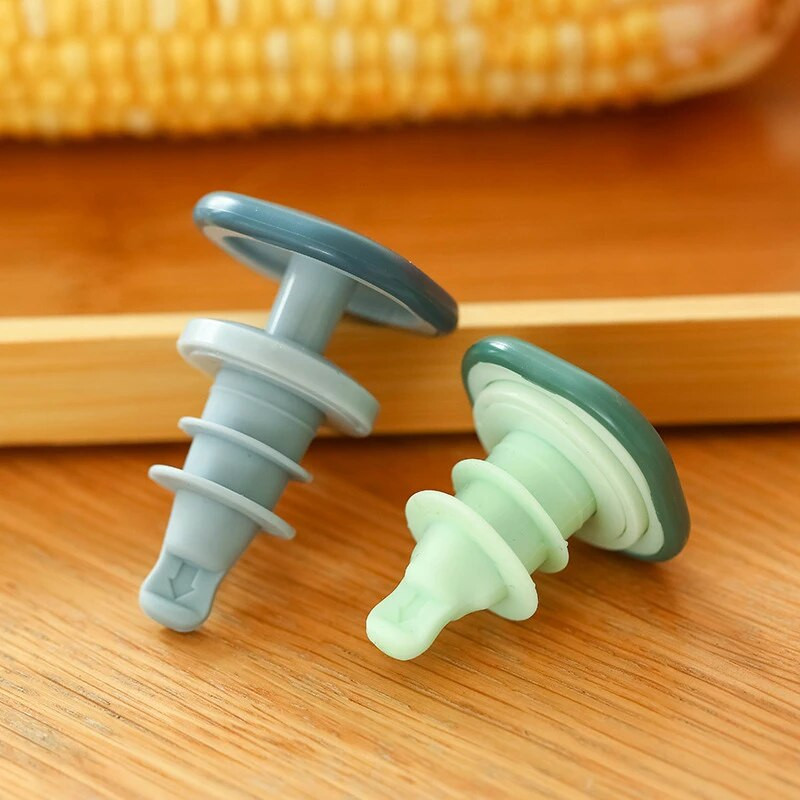 2Pcs Konusni skalabilni silikonski set čepova za bocu vina Whisky Pivo Čep od plutene boce otporan na curenje Zatvoreni čep za šipku Dodaci za koktele