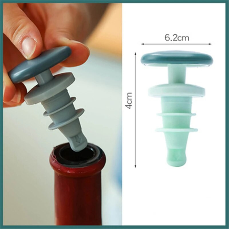 2Pcs Konusni skalabilni silikonski set čepova za bocu vina Whisky Pivo Čep od plutene boce otporan na curenje Zatvoreni čep za šipku Dodaci za koktele