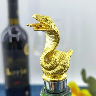 Abstract Creative Snake Wine Stopper Μπουκάλι κρασιού από κράμα ψευδαργύρου Keep Fresh Stopper Bar Εργαλεία Διακοσμήσεις Wine Mouth