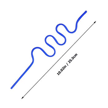 12 бр. Консумативи за парти за рожден ден Къдрави сламки Уникален плаж за пиене Creative Домашният любимец Новост Дете за еднократна употреба