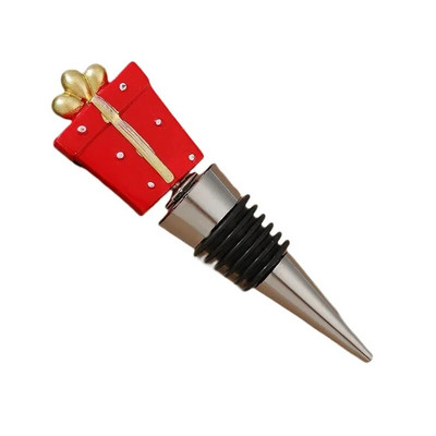 Kalėdinės dovanos Dekoratyviniai vyno kamščiai Baro priedai Kalėdų serijos butelių kamščiai Užsandarinti butelių kamščiai Vakarėlio dovanos