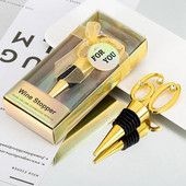 Baro butelio kamščio puošmena 60-mečio gimtadienio dovana svečiams Vakarėlio grąžinimo dovanos, metalinis numeris 60 formos vyno kamštis