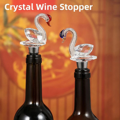Πώμα φιαλών ποτών κρασιού Bar Crystal Πώμα στεγανότητας Δημιουργικό μπουκάλια μπύρας σαμπάνιας Πώμα στεγανοποίησης καπάκι επαναχρησιμοποιήσιμο αξεσουάρ μπαρ