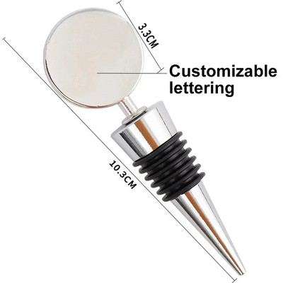 1/2/3 gab vīna pudeļu aizbāznis apaļš metāla konservācijas blīvējuma vāciņš šampanieša aizbāznis vīna dāvanas pudeļu aizbāznis virtuves piederumi