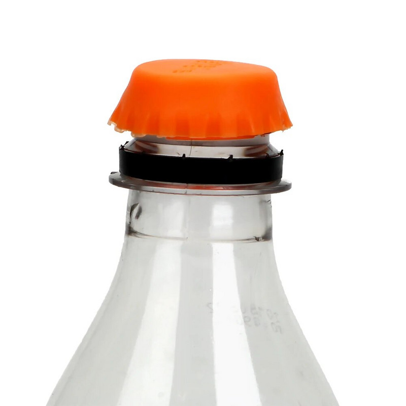 6 vnt / rinkinys Daugkartinis silikoninis butelio dangtelis Užsandarintas alaus dangtelis, actas, sojos padažas, butelis Soda Cola dangtelis, apsaugantis nuo vyno, 3 cm vyno kamštis