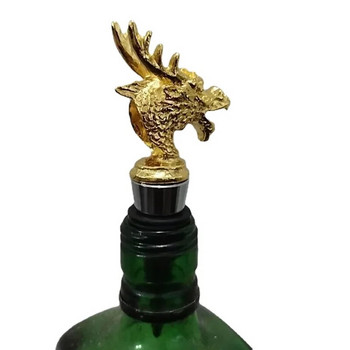 Art Divine Dragon Head Πώμα μπουκαλιού κόκκινο κρασί ουίσκι βότκα Keep Fresh Plug Χριστουγεννιάτικα στολίδια δώρου