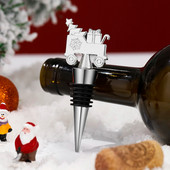 Jõuluhõbedast tsingisulamist autodisain Red Wine Stopper