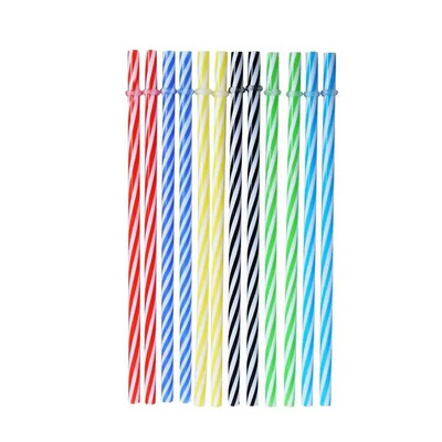 30 vienetų daugkartinio naudojimo kieto plastiko šiaudeliai be Bpa 19 cm ilgio gėrimo šiaudeliai stiklinėms Mason Stiklainiai su valymo šepetėliu Cutabl Y8w9