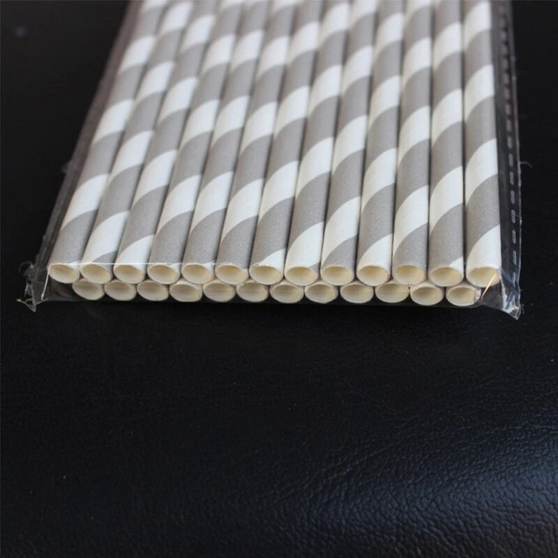 25vnt/rinkinys Merginos gimtadienio papuošimas Valentino šiaudeliai Geriamojo popieriaus Šiaudeliai bernvakaris Vaikų gimtadienio vestuvių šiaudeliai