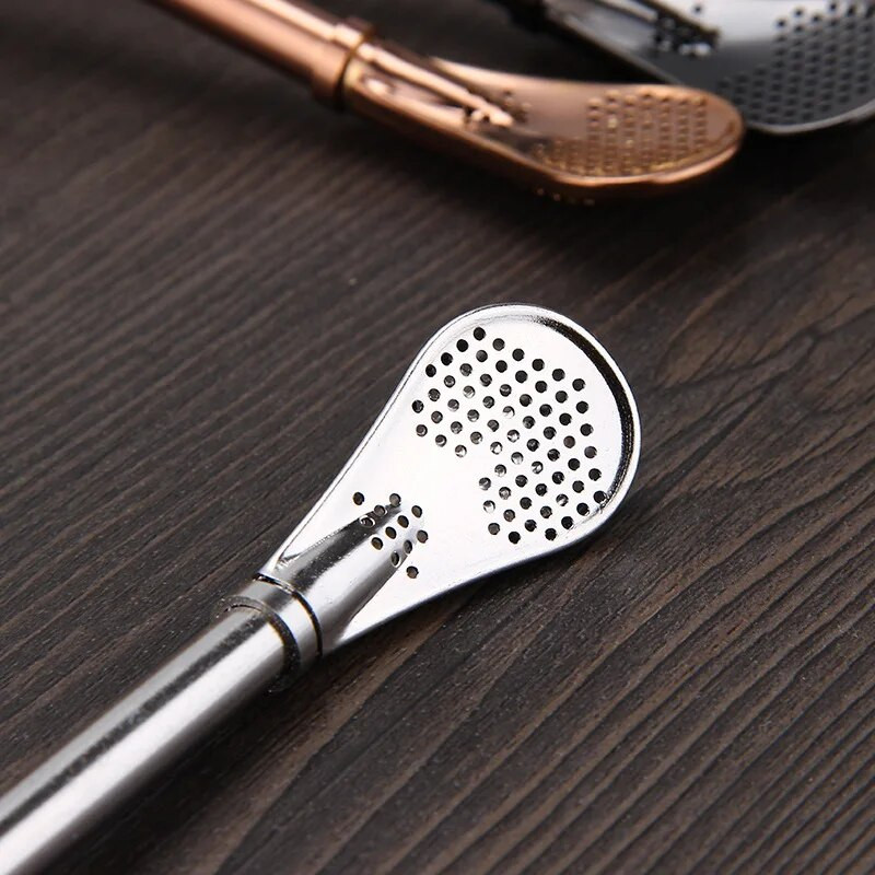 4tk Yerba Mate põhufilter +1 hari korduvkasutatav 304 roostevabast terasest Bombilla joogikõrs metallist teetööriistad baaritarvikud