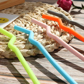 Daugiaspalvis baro kokteilis, 5 vnt., gėrimas, kartojamas šiaudų šiaudelis namų vakarėlio virtuvė, valgomasis ir baras