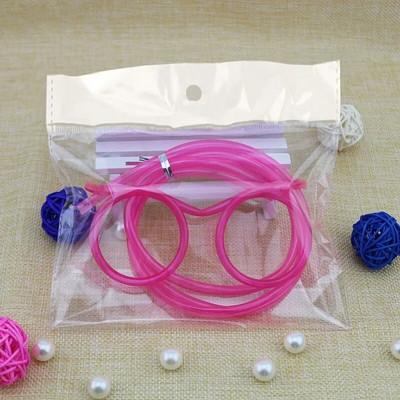 Slamnate čaše Smiješne mekane PVC čaše Fleksibilne slamke za piće Potrepštine za dječje zabave Potrepštine za barove Kreativnost Igračke Poklon za djecu