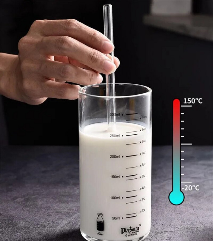 20cmx8mm skaidraus stiklo šiaudeliai kokteiliams kokteiliams gėrimo šiaudeliai daugkartinio naudojimo ekologiški šiaudeliai gėrimų baro baro vakarėlio priedas