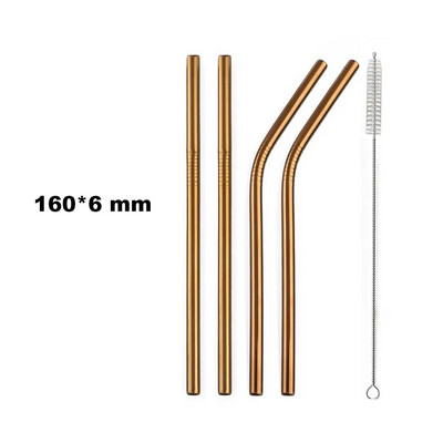 1/4/8tk Metallist kõrrekomplekt Korduvkasutatav kõrs 304 roostevabast terasest joogikõrs harjaga Keskkonnasõbralik roosa kõrs kruuside jaoks 20/30 untsi